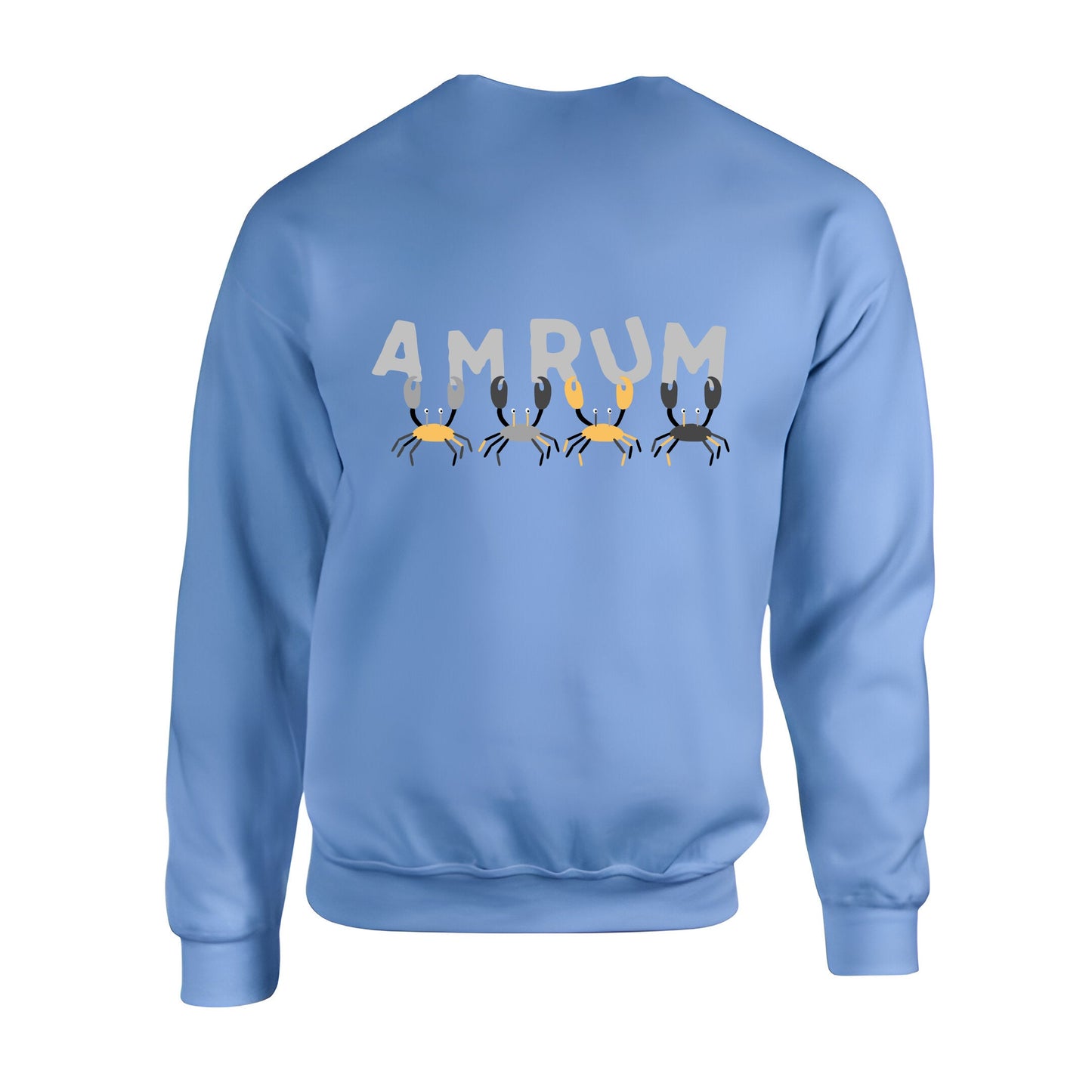 Sweater "Krabben Silber-Reflexfarbe"