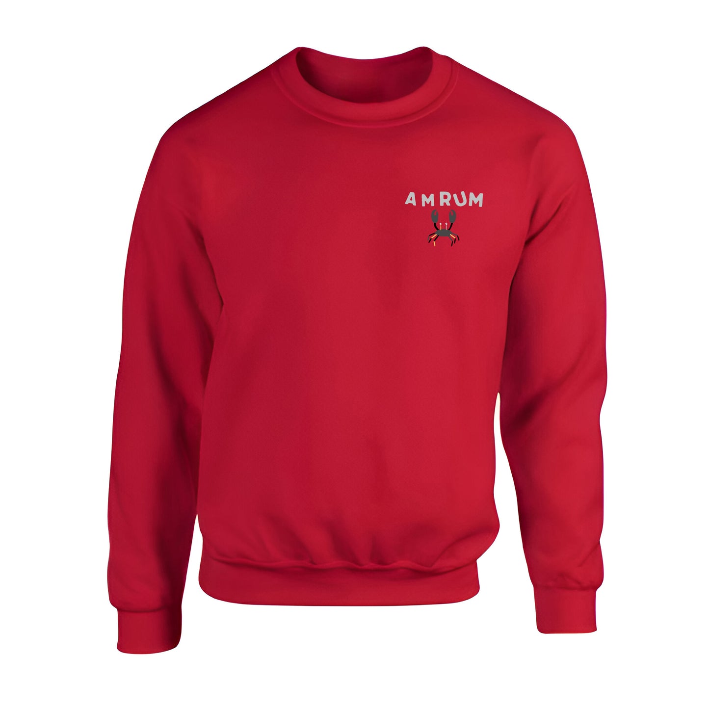 Sweater "Krabben Silber-Reflexfarbe"