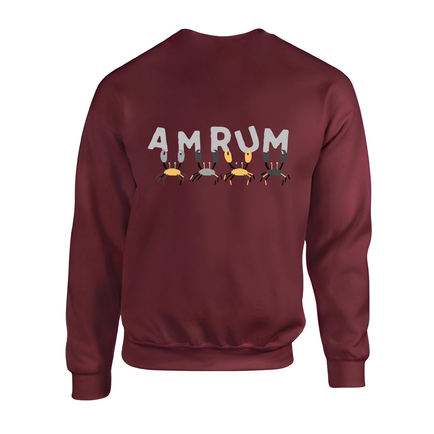 Sweater "Krabben Silber-Reflexfarbe"