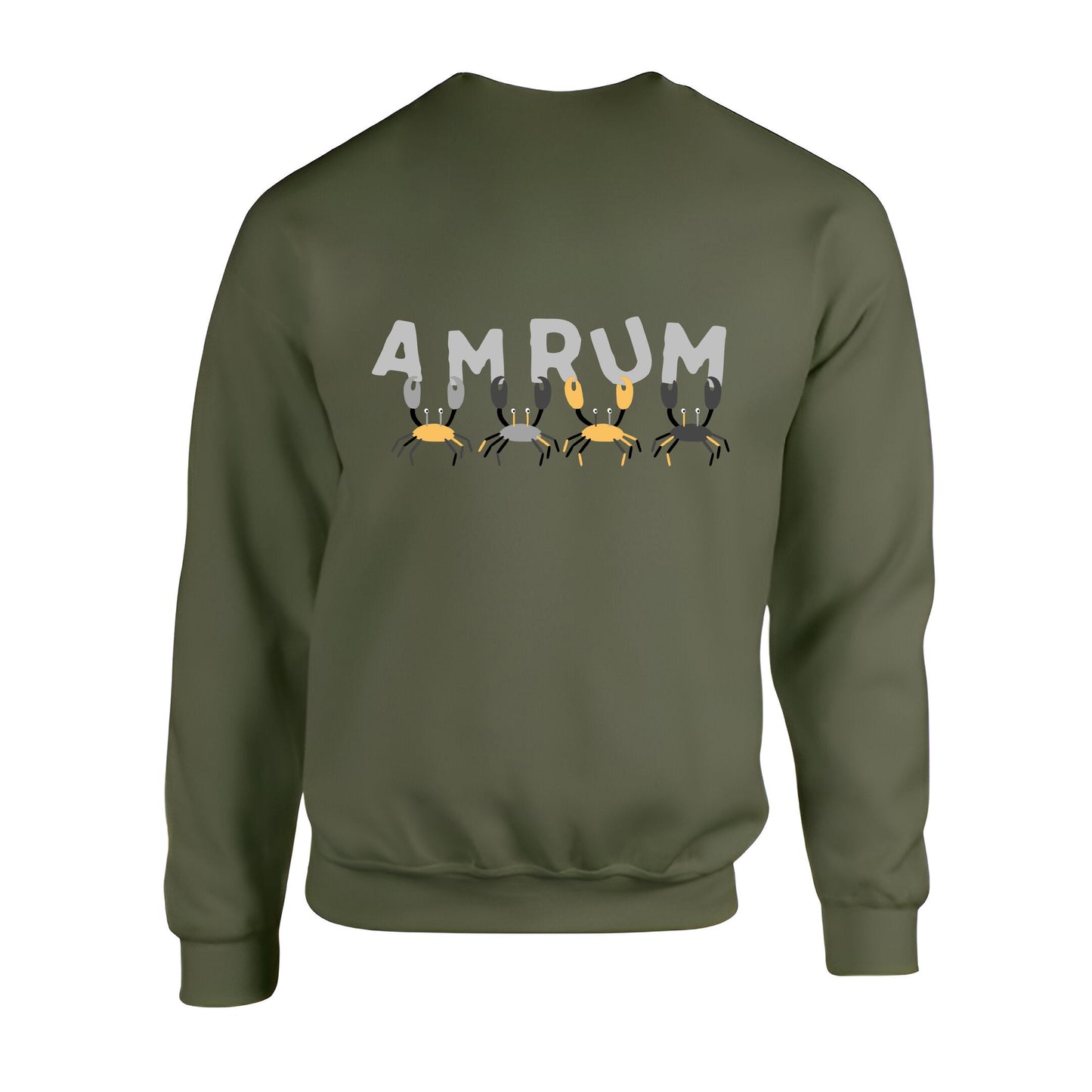 Sweater "Krabben Silber-Reflexfarbe"