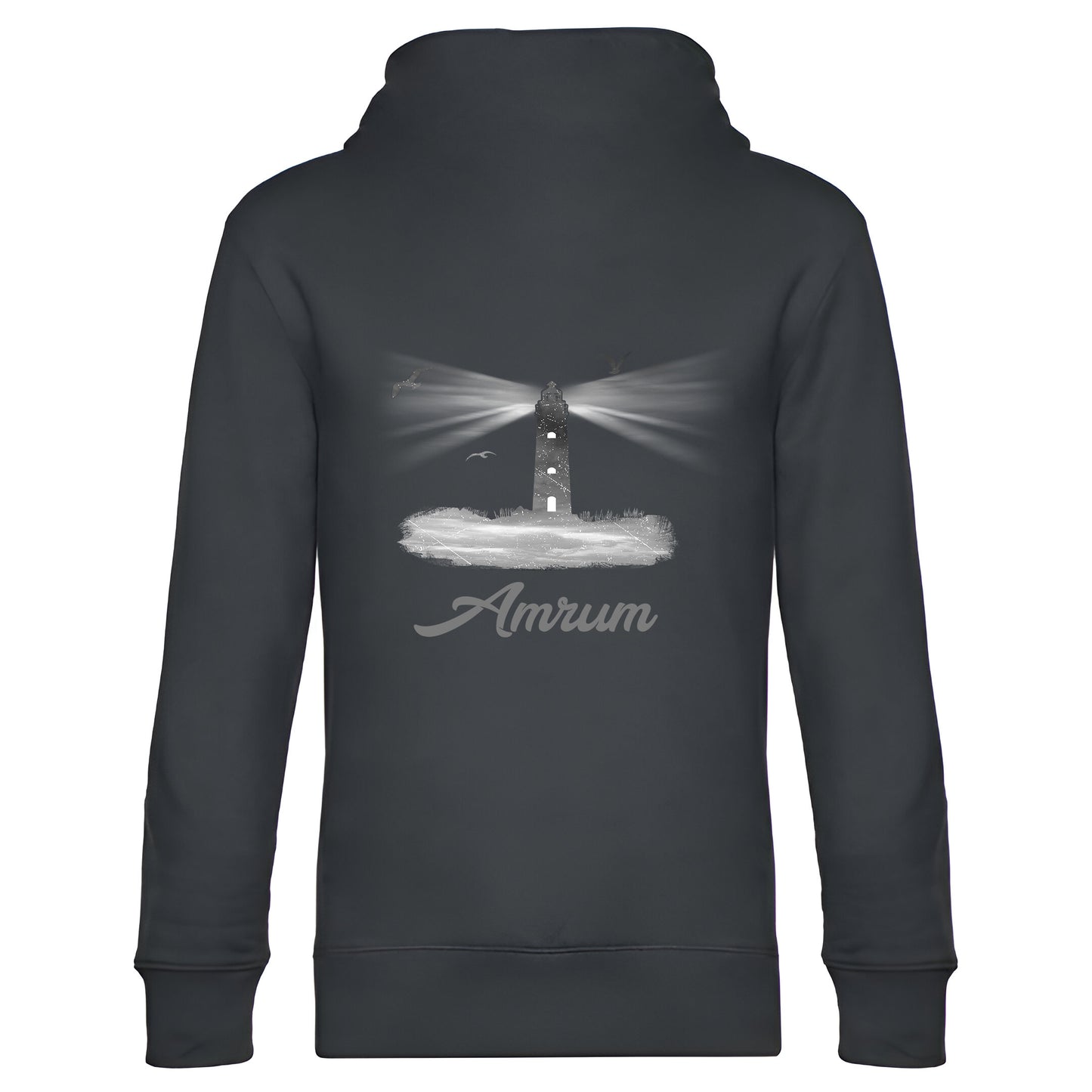 Hoodie "Leuchtturm Grau"