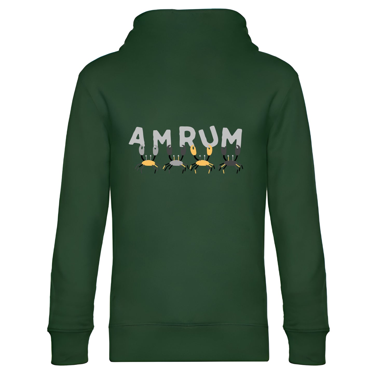 Hoodie "Krabben Silber-Reflexfarbe"