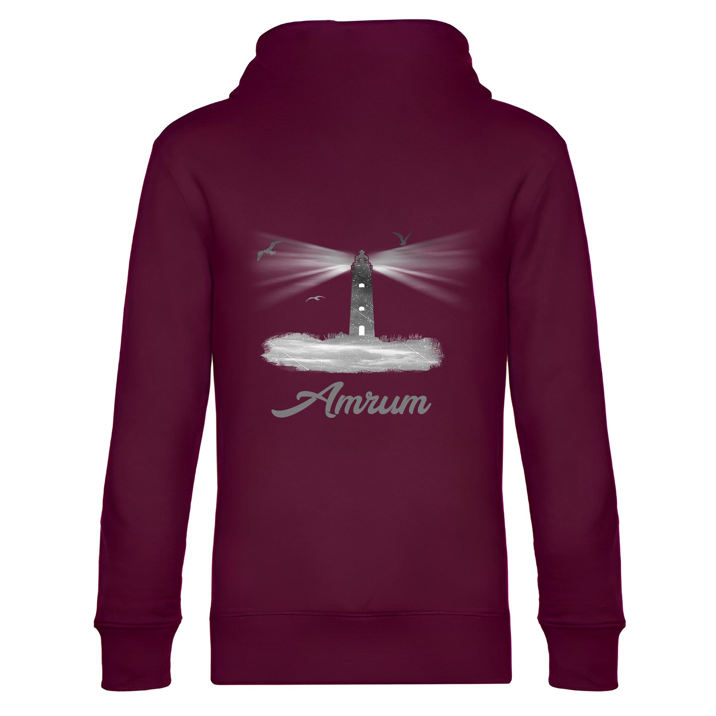 Hoodie "Leuchtturm Grau"