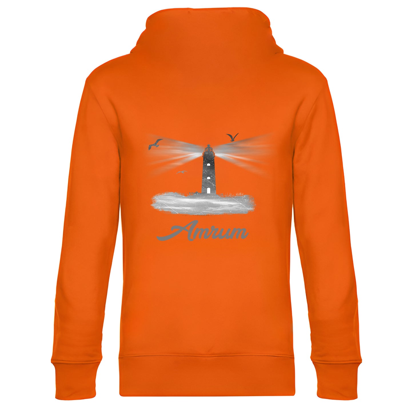 Hoodie "Leuchtturm Grau"