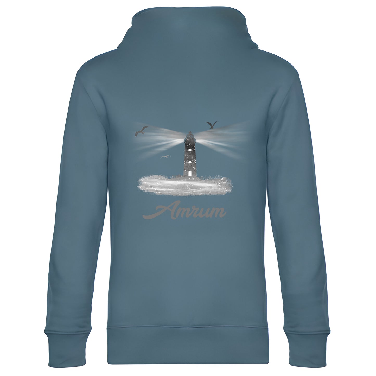 Hoodie "Leuchtturm Grau"