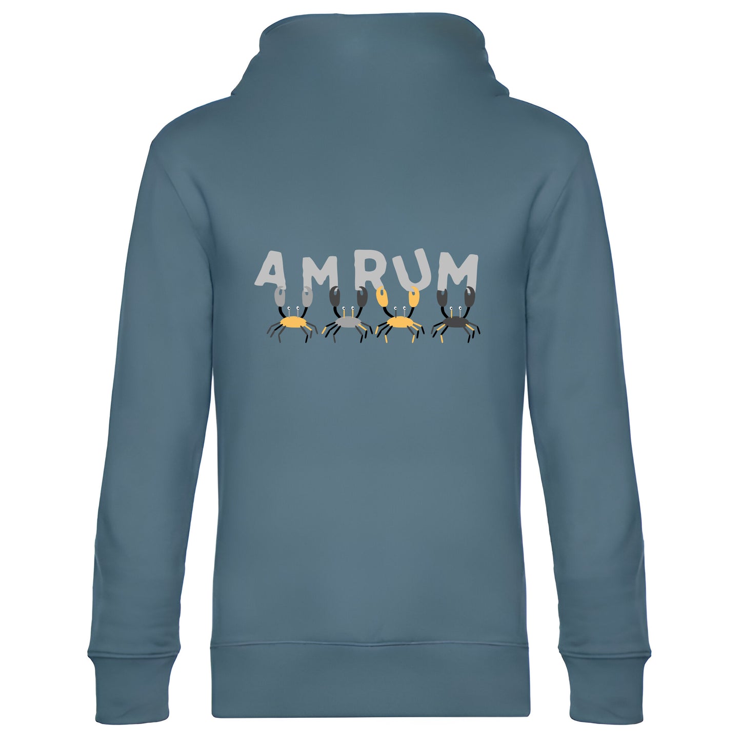 Hoodie "Krabben Silber-Reflexfarbe"