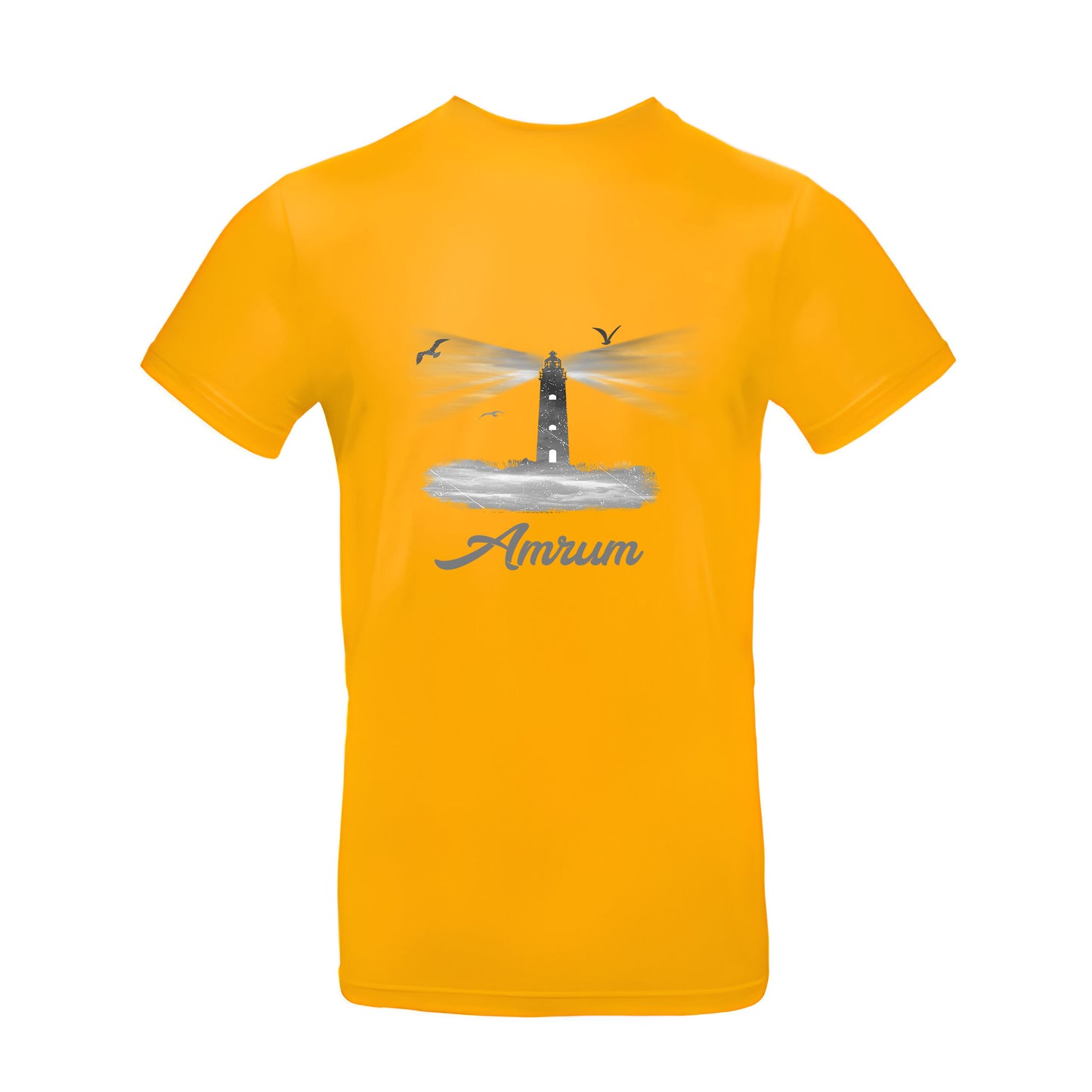 T-Shirt "Leuchtturm Grau"