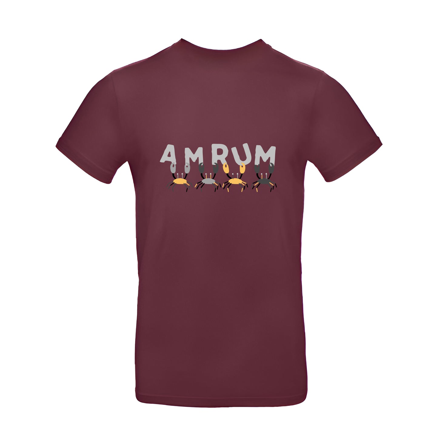 T-Shirt "Krabben Silber-Reflexfarbe"