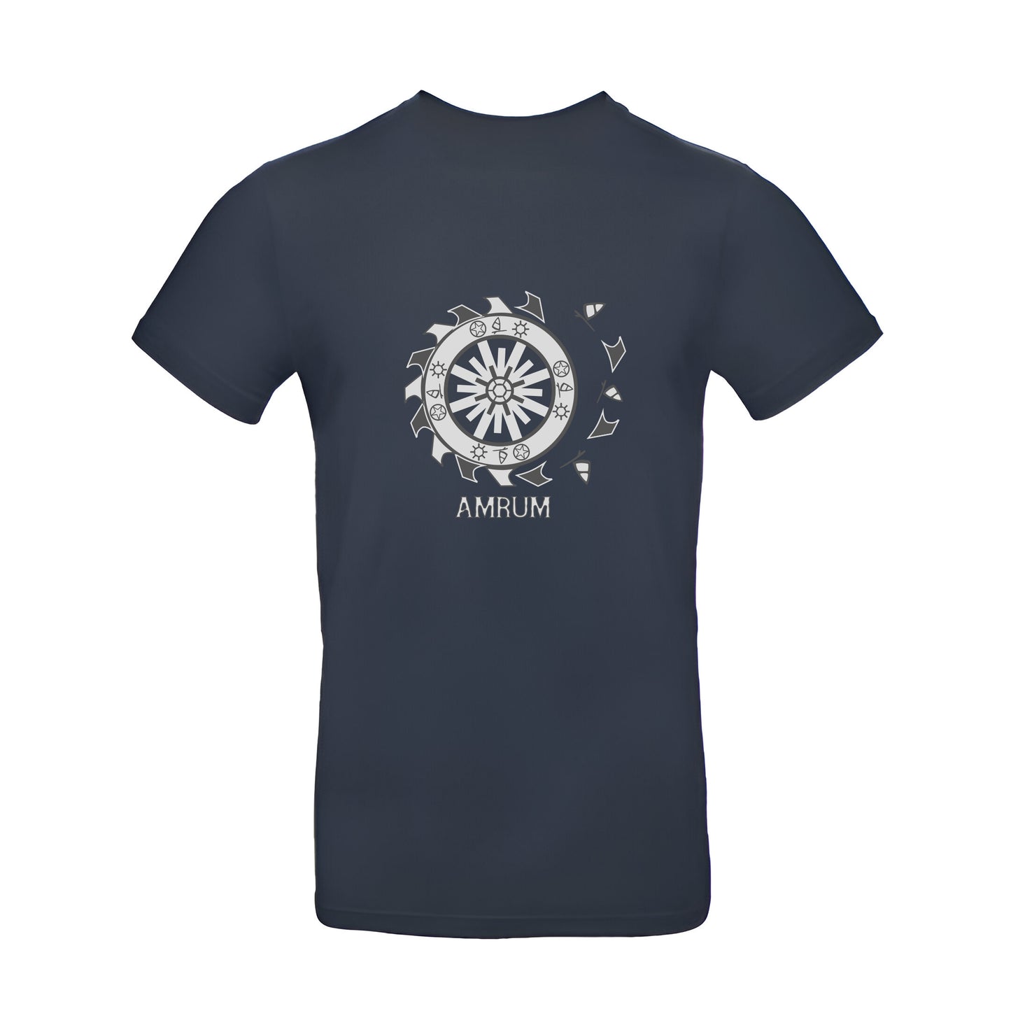 T-Shirt "Sonnenrad Grau"
