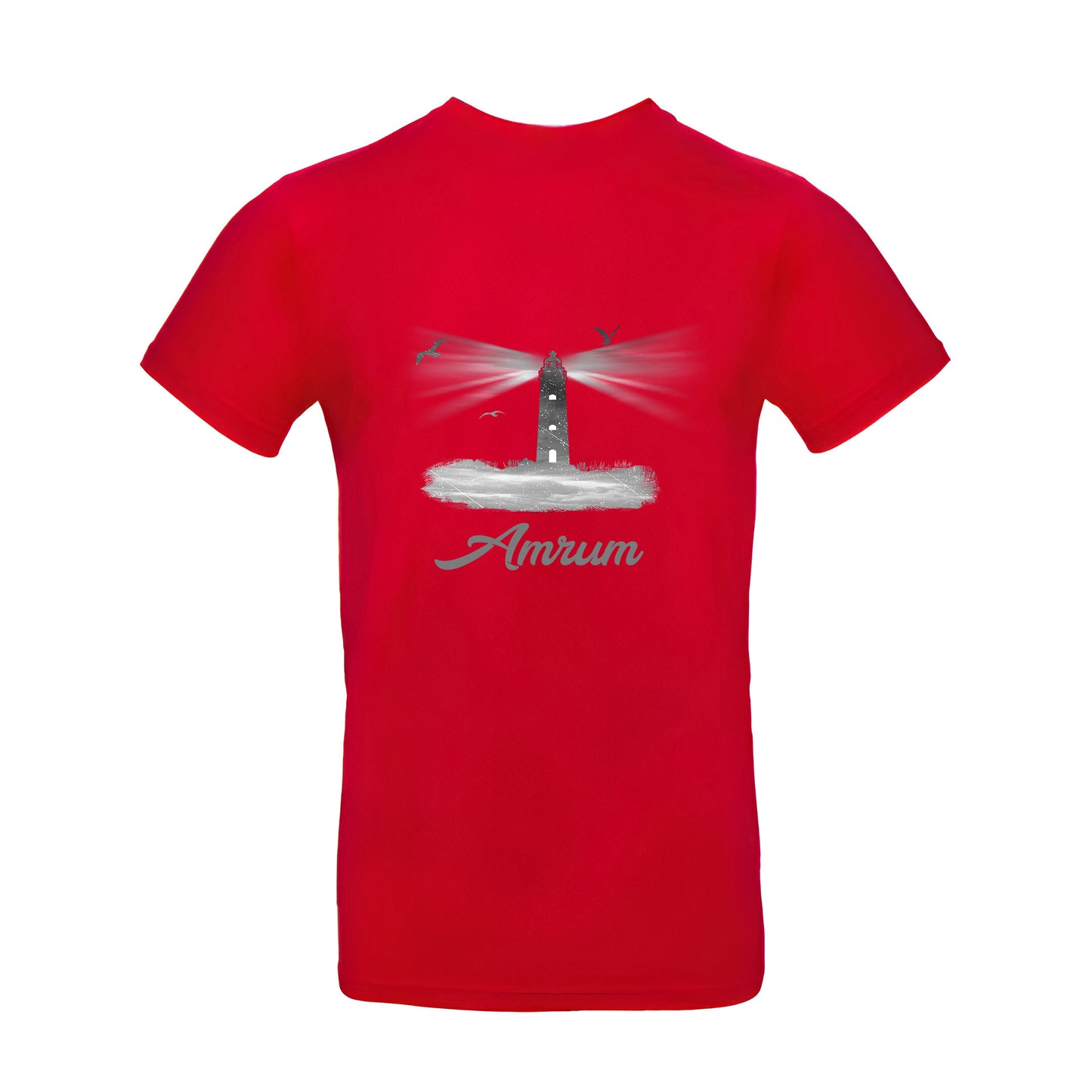 T-Shirt "Leuchtturm Grau"