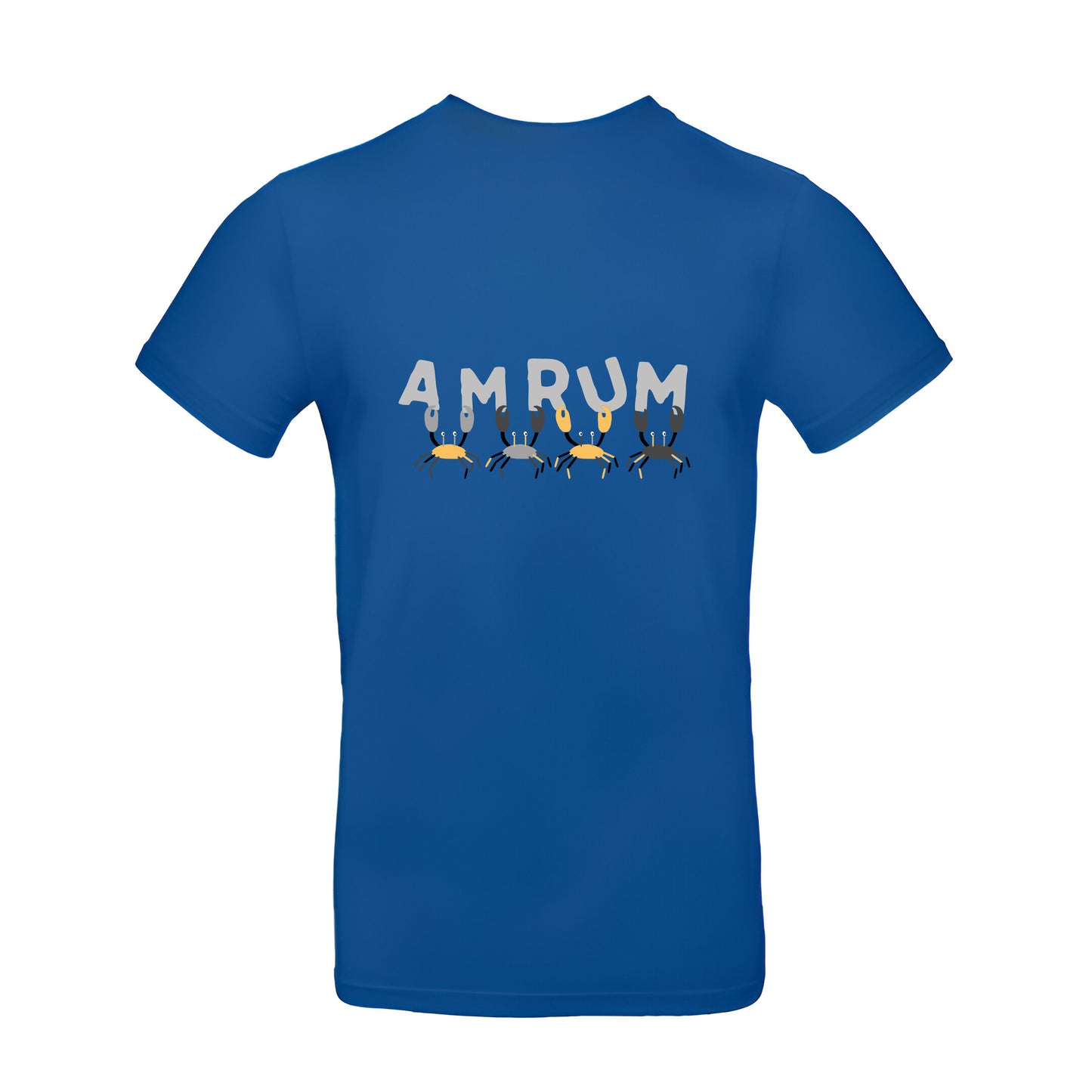 T-Shirt "Krabben Silber-Reflexfarbe"