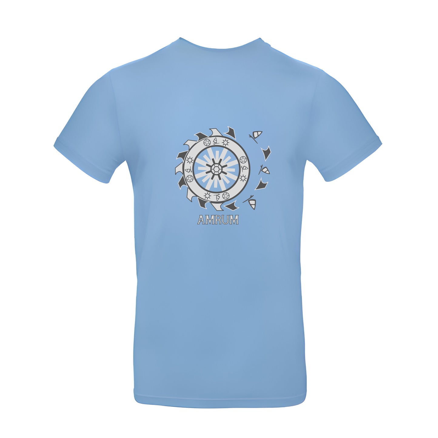 T-Shirt "Sonnenrad Grau"