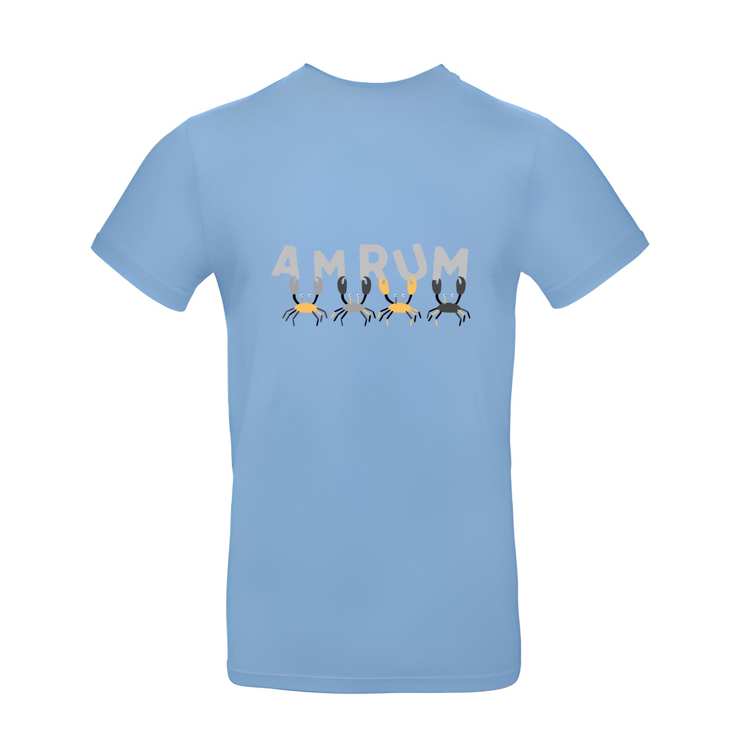 T-Shirt "Krabben Silber-Reflexfarbe"