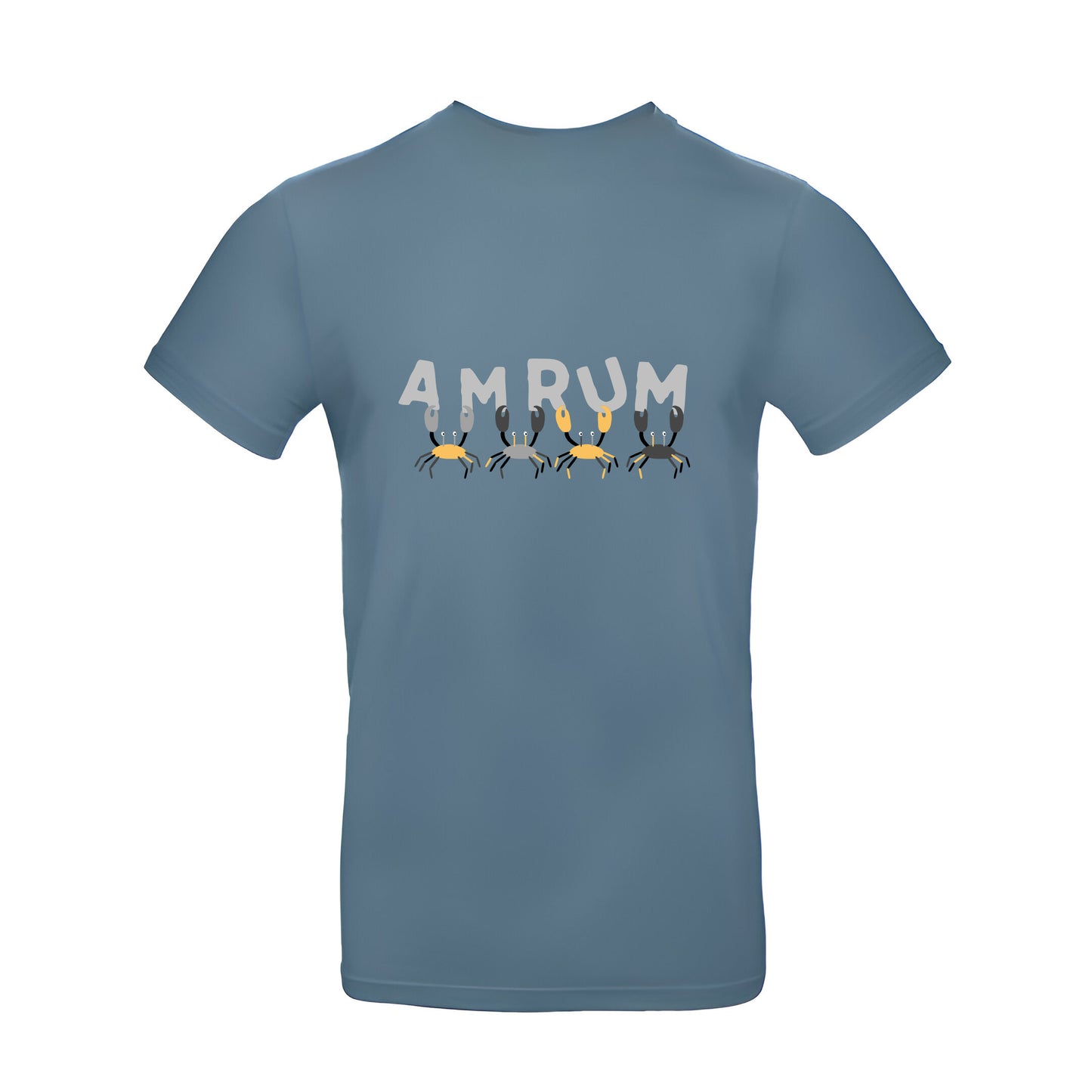 T-Shirt "Krabben Silber-Reflexfarbe"