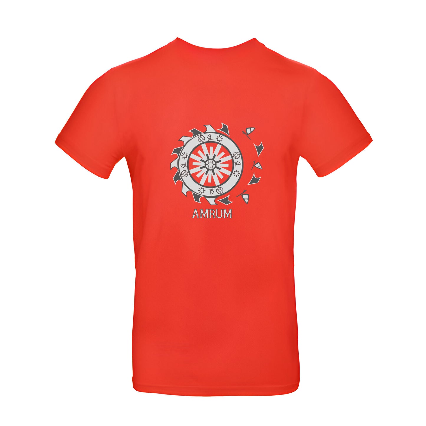 T-Shirt "Sonnenrad Grau"