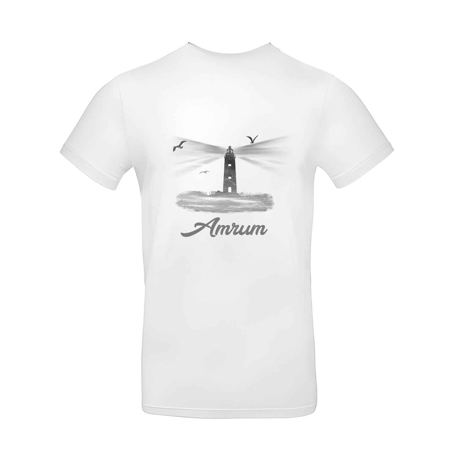 T-Shirt "Leuchtturm Grau"