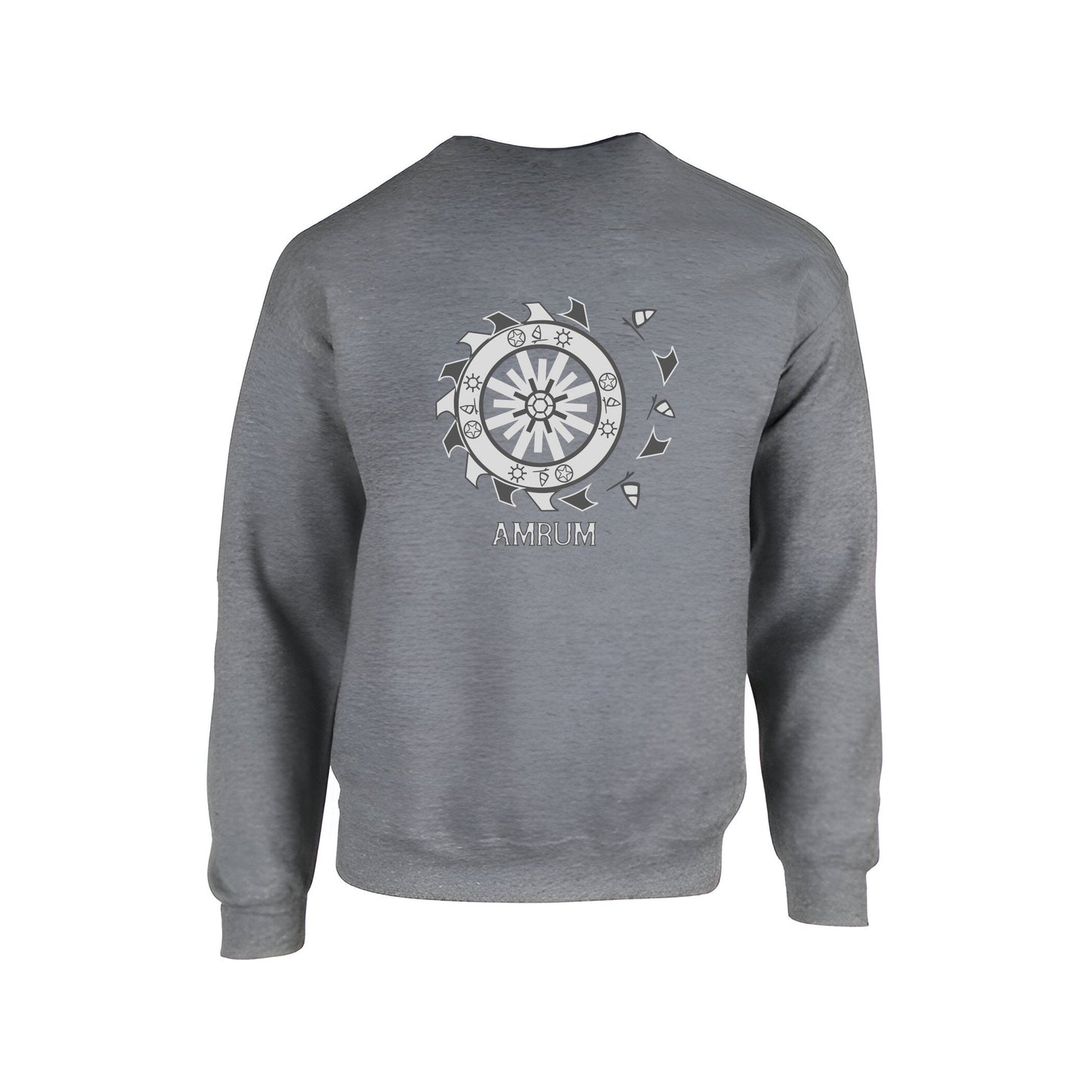 Sweater "Sonnenrad Grau"