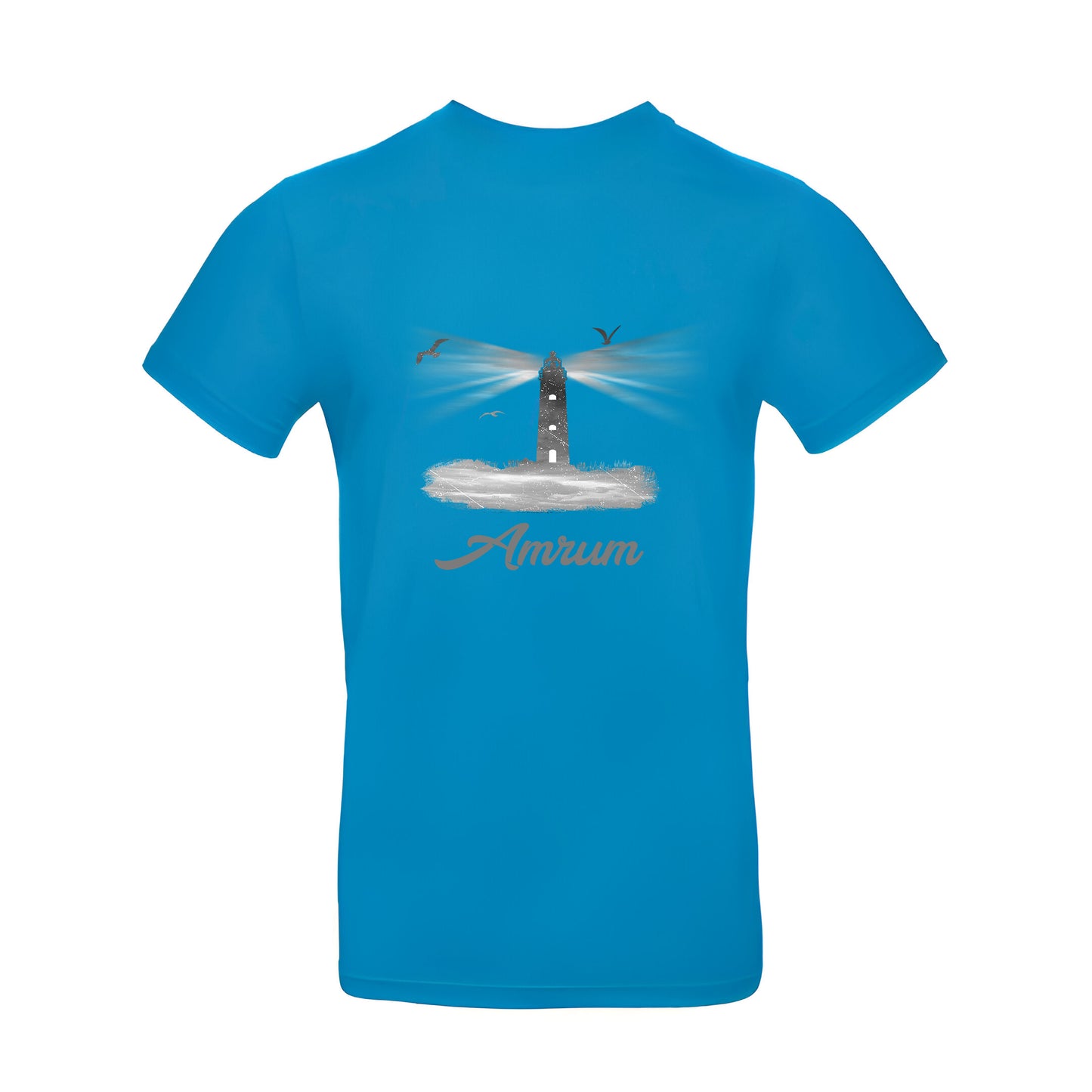 T-Shirt "Leuchtturm Grau"