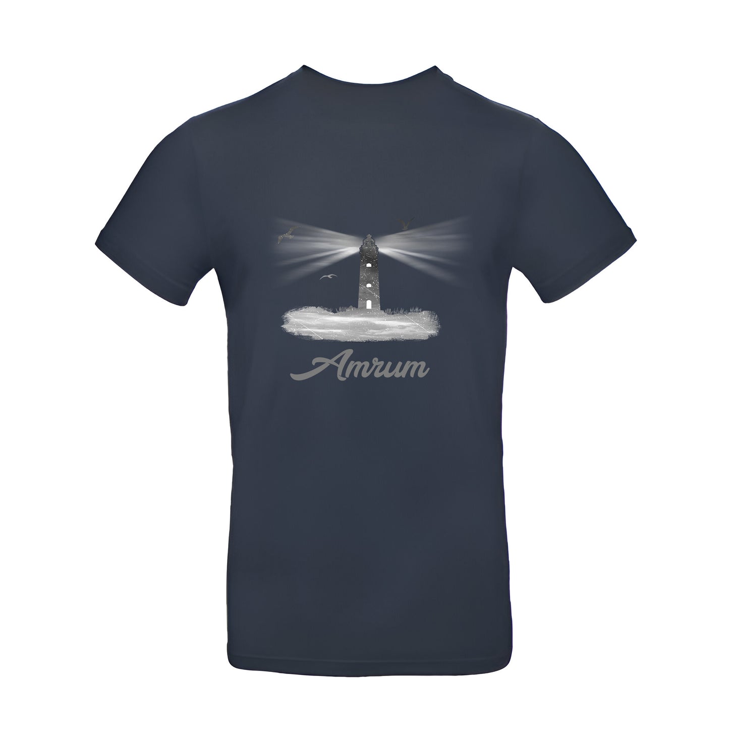 T-Shirt "Leuchtturm Grau"