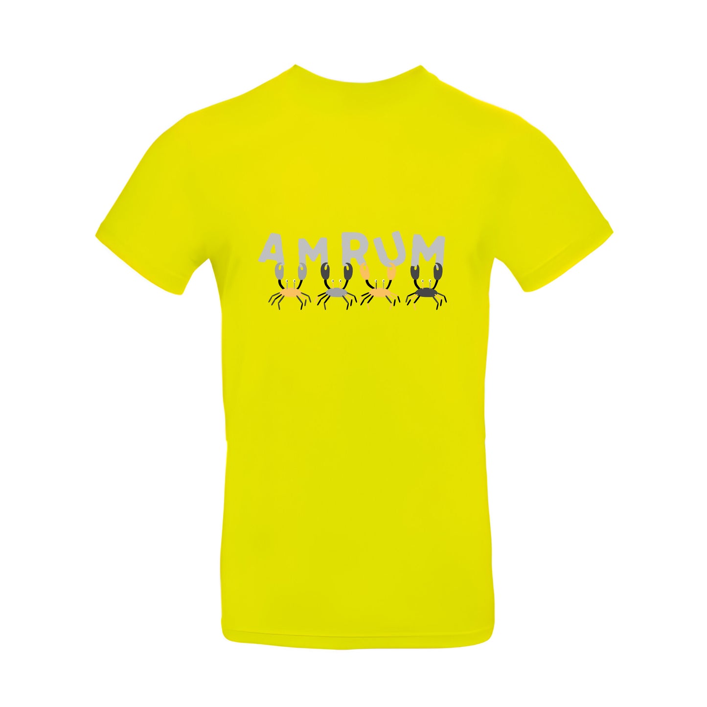 T-Shirt "Krabben Silber-Reflexfarbe"